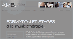 Desktop Screenshot of amb-musicotherapie.com